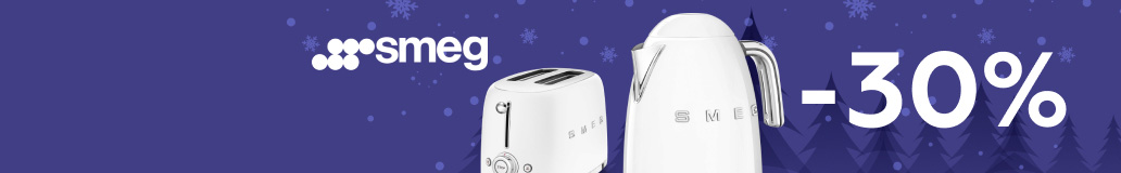 Скидка 30% на малую бытовую технику Smeg