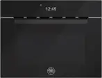 Компактный дух.шкаф с СВЧ Bertazzoni FMOD4077MTB1 Чёрное стекло фото 1