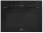 Компактный дух.шкаф с СВЧ Bertazzoni FMOD4053MLB1 Чёрное стекло фото 1