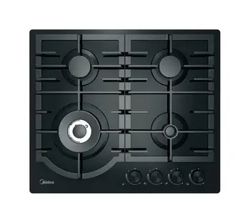 Газовая панель Midea MG649TGB Газовая панель Midea MG649TGB