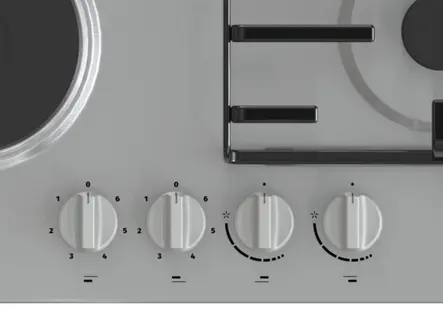 Комбинированная варочная панель Gorenje GE690X фото 3 Комбинированная варочная панель Gorenje GE690X фото 3