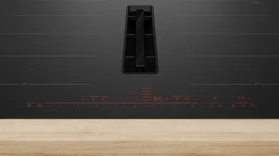 Индукционная стеклокерамич. панель с вытяжкой Bosch PXX89BD56E фото 2