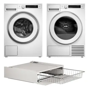 Asko Style 17 2026 (стиральная машина W5096RW+сушильная машина T509HRW+корзина для белья HB150W) фото 1