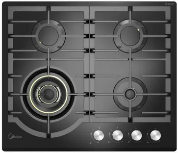 Варочная панель Midea MG 696 VGB черная
