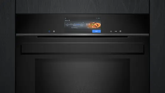 Духовой шкаф с свч и паром Siemens HN978GQB1 фото 2