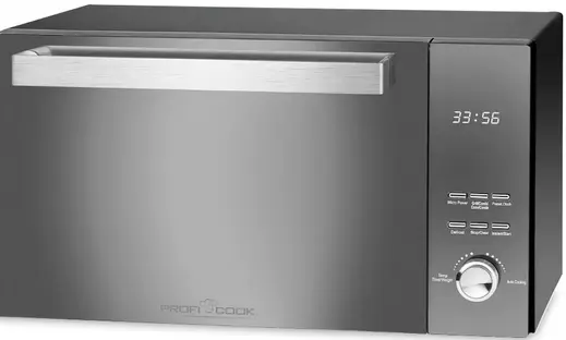 Микроволновая печь Profi Cook PC-MWG 1204 schwarz фото 1