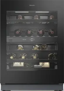 Винный холодильник Miele KWTUS 7196 E Обсидианово-черное стекло фото 1