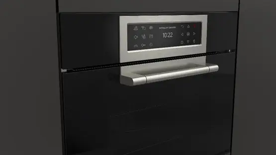 Компактный духовой шкаф с функцией СВЧ Fulgor Milano FCLCMO 4510 TEM BK фото 3