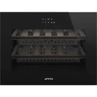 Встраиваемый винный шкаф Smeg CVI618RWNX2