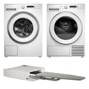 Asko Logic 17 2026 (стиральная машина W3114CXLW + сушильная машина T310HCXLW.P+гладильная доска HI150W) фото 1