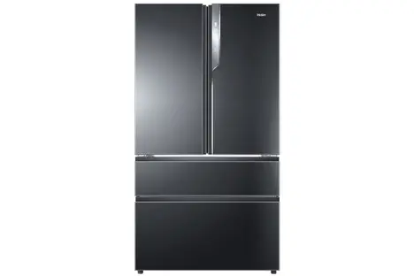 Многокамерный холодильник Haier HB 25 FSNAAA RU black inox фото 2