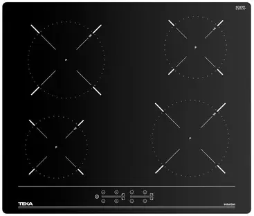 Индукционная стеклокерамич. панель Teka IBC 64000 TTC BLACK фото 2