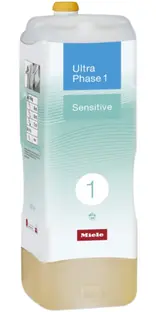 Жидкие моющие средства для стирки Miele UltraPhase Sensitive 1+2, коробка 6 бутылок фото 2