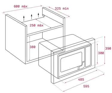 Микроволновая печь Teka ML 820 BI BLACK-SS фото 3 Микроволновая печь Teka ML 820 BI BLACK-SS фото 3