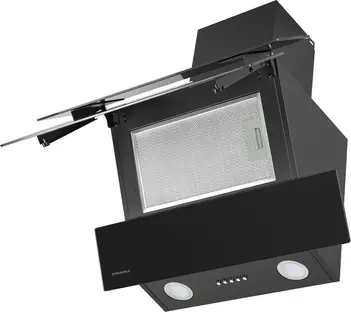 Вытяжка Maunfeld CASCADA PUSH 60 черный фото 2