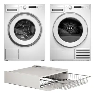 Asko Logic 9 2026 (стиральная машина W3096RW + сушильная машина T309HCW+корзина для белья HB150W) фото 1