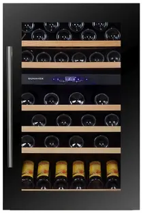 Встраиваемый винный шкаф Dunavox DX-57.146DBK