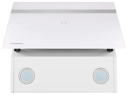 Вытяжка Maunfeld MEDWAY 60 Glass White/Stripe Inox фото 2