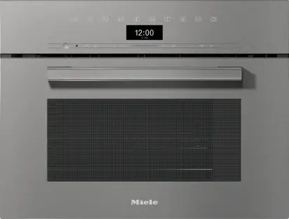 Встраиваемая пароварка с СВЧ Miele DGM 7440 GRGR фото 1
