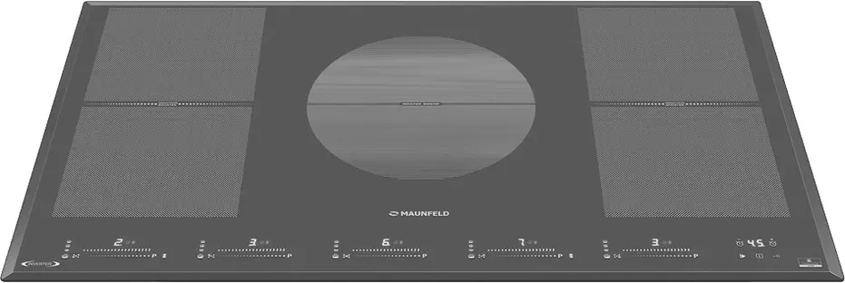 Индукционная стеклокерамич. панель MAUNFELD CVI905SFDGR Inverter фото 2