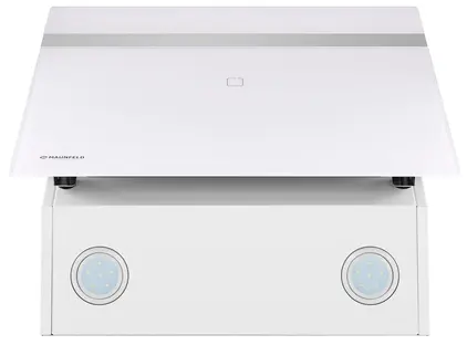 Вытяжка Maunfeld MEDWAY 50 Glass White/Stripe Inox фото 2