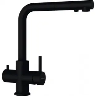 Смеситель SCHOCK Vitus-D Black Edition черный матовый