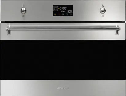 Компактный дух.шкаф с функцией СВЧ SMEG SO4302M1X фото 1 Компактный дух.шкаф с функцией СВЧ SMEG SO4302M1X фото 1