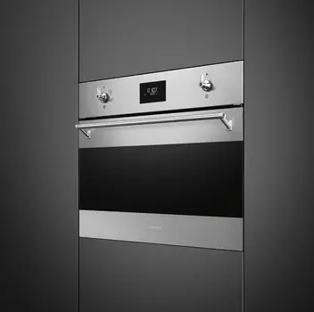 Встраиваемая микроволновая печь Smeg SO4301M0X фото 2 Встраиваемая микроволновая печь Smeg SO4301M0X фото 2