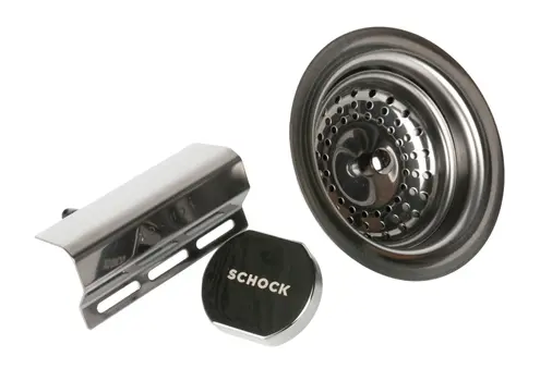 Декоративная фурнитура для 3 1/2 Eton 50D;Eton 45D;Eton 60D Small (ручка кл-авт., заглушк вып и пер) вороненая сталь фото 1