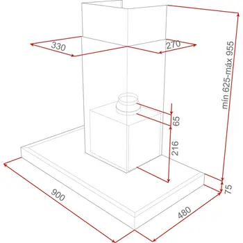 Вытяжка Teka DPL 90 STAINLESS STEEL фото 2