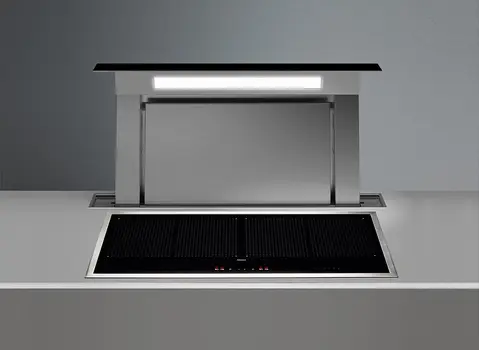 Вытяжка Falmec DOWNDRAFT GLASS BLACK 90 (без мотора) фото 1
