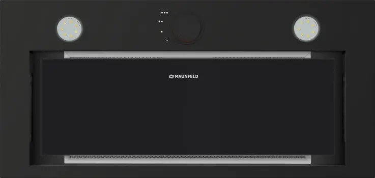 Встраиваемая вытяжка Maunfeld Crosby Rocky 60 Glass Black фото 2