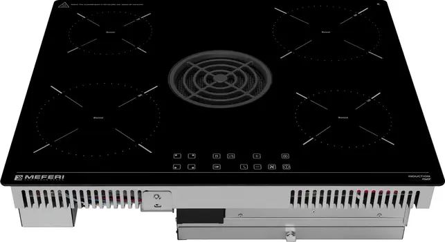 Индукционная панель MEFERI с вытяжкой XSMART60BK POWER фото 3
