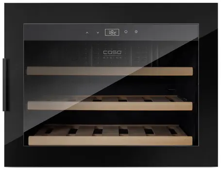 Холодильник винный CASO WineSafe 18 EB Black фото 1