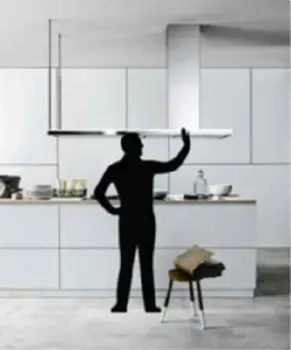 Вытяжка Falmec DESIGN LUMEN ISOLA STEEL 175 DX фото 2