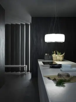 Вытяжка Falmec SOFFIO IS.58 White Satin Glass фото 2