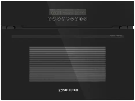 Духовой шкаф с СВЧ MEFERI MEO608BK MICROWAVE фото 1