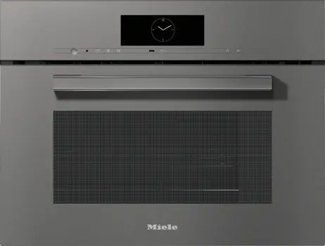 Встраиваемая пароварка с СВЧ Miele DGM 7840 GRGR фото 1