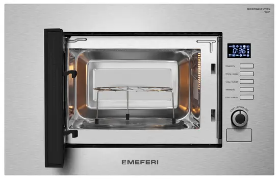 Микроволновая печь MEFERI MMO6020IX SLIM POWER фото 2