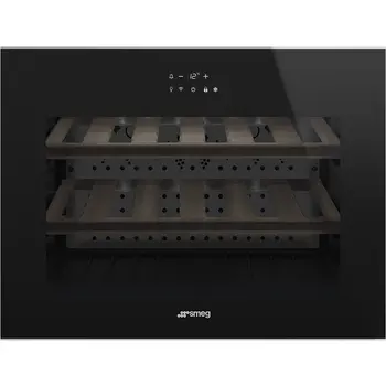 Встраиваемый винный шкаф Smeg CVI618RWNX2
