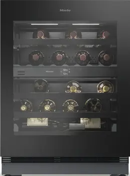 Винный холодильник Miele KWTUS 7096 E Обсидианово-черное стекло фото 1