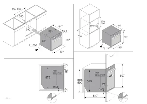 Духовой шкаф Asko OCS8664A фото 3 Духовой шкаф Asko OCS8664A фото 3