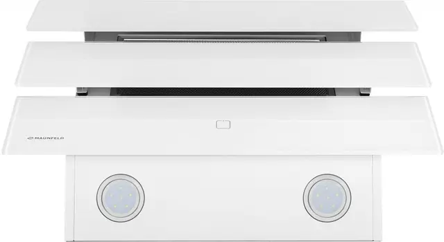 Вытяжка Maunfeld CASCADA 60 Glass White фото 2 Вытяжка Maunfeld CASCADA 60 Glass White фото 2