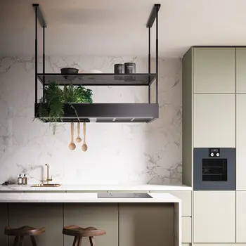 Вытяжка Falmec Spazio 130 Island black matt фото 2