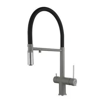 Смеситель RIVELATO Adria 1523517 grigio cromo фото 1