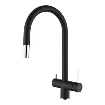 Смеситель RIVELATO Trevi 2433505 antracite cromo фото 1