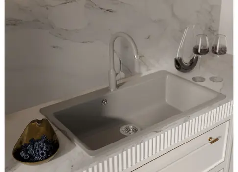 Смеситель RIVELATO Garda 1923502 grigio cromo фото 3