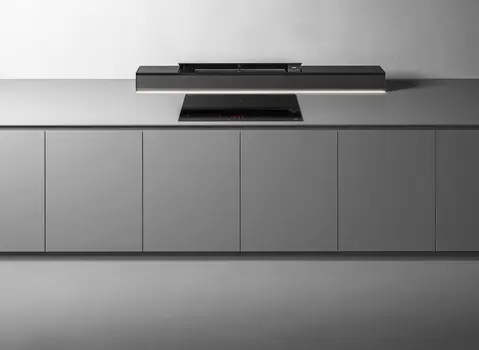 Вытяжка Falmec MONOLITH 90 VETRO NERO фото 3