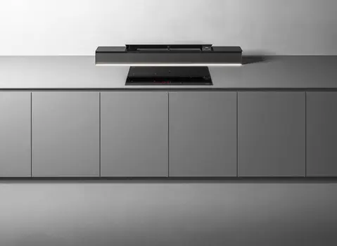 Вытяжка Falmec MONOLITH 90 VETRO NERO фото 2