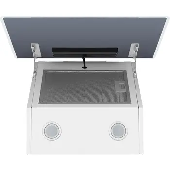 Вытяжка Maunfeld EAGLE 60 белое стекло фото 3